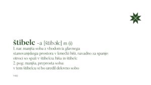 Vokabular prenove: štibelc