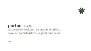 Vokabular prenove: porton